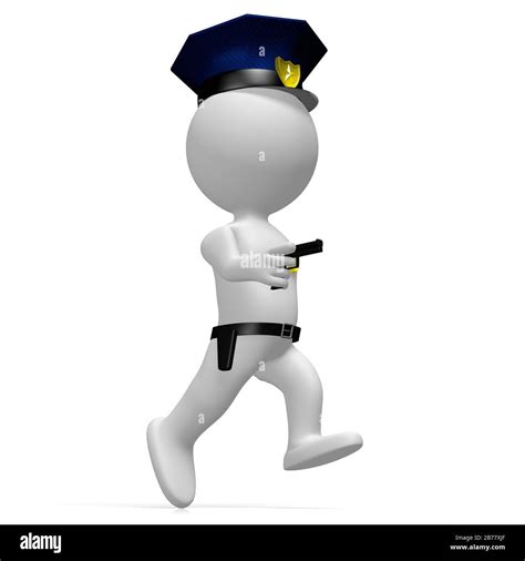 Male Police Officer Running Hi Res Stock Photography And Images Alamy