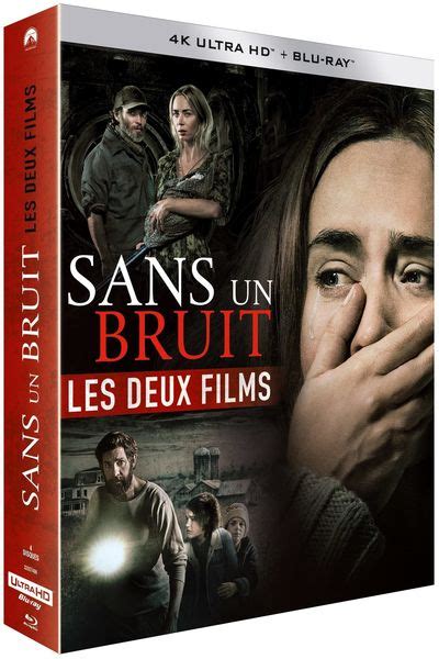 Paramount Coffret Sans Un Bruit 1 Et 2 Disques Blu Ray Films