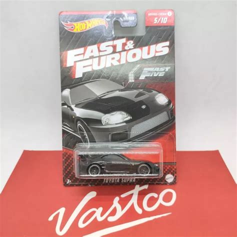 Hot Wheels Fast Furious Toyota Supra Noir Fast Five S Rie