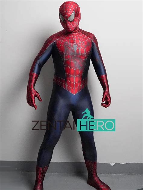 Amazing Dark Damaged Raimi Hero Cosplay Costume For Halloween Male