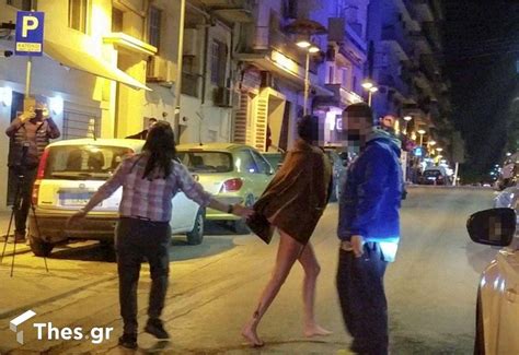 Naked Woman In Thessaloniki Leaves Bystanders Speechless Photos