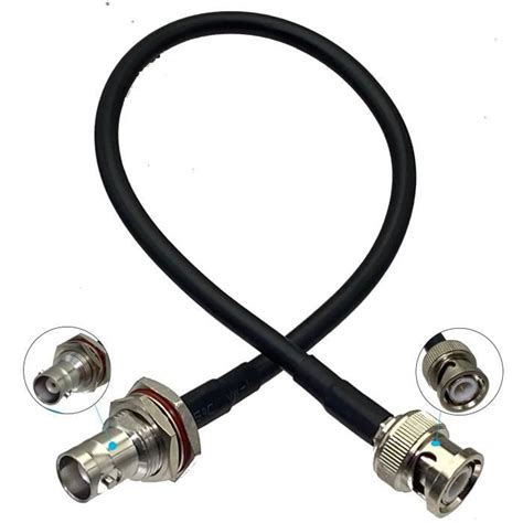 10m Connecteur jack femelle RG58 BNC à fiche mâle câble Coaxial à