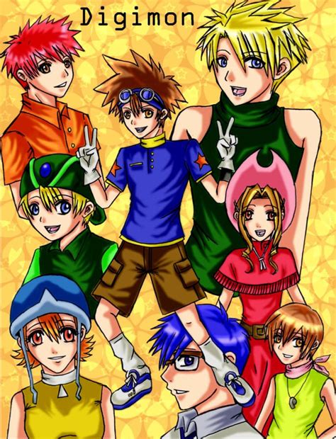 Digimon Group By Kawaiibabyheero On Deviantart