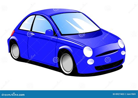 Small Blue Car Stock Photos - Image: 8927403