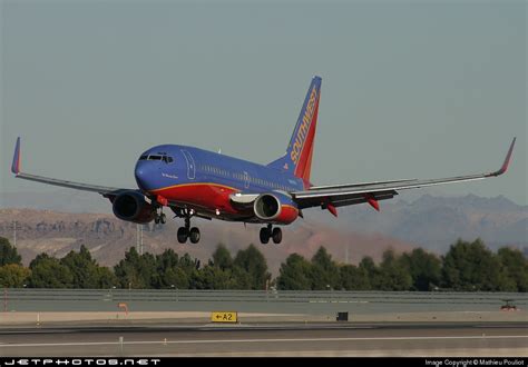 N Wn Boeing H Southwest Airlines Mathieu Pouliot Jetphotos