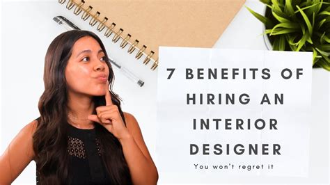 7 BENEFITS OF HIRING AN INTERIOR DESIGNER Why Hire You SHOULD Hire A