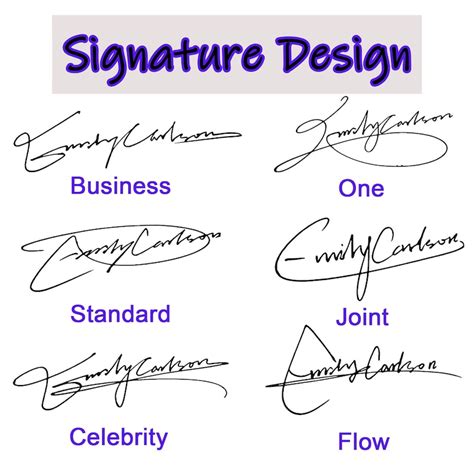 Unique Handwritten Personal Business Email Signature Design Idea For My