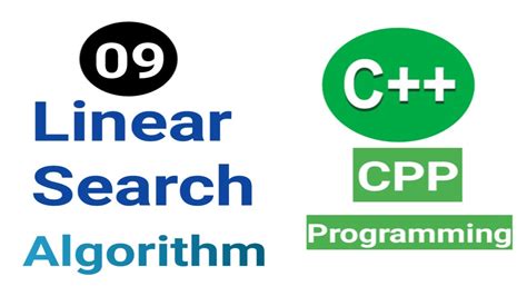 Linear Search In C C Linear Search Algorithm In C C Youtube