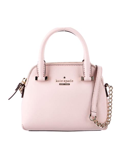 Kate Spade New York Leather Crossbody Bag Pink Crossbody Bags Handbags Wka305987 The Realreal