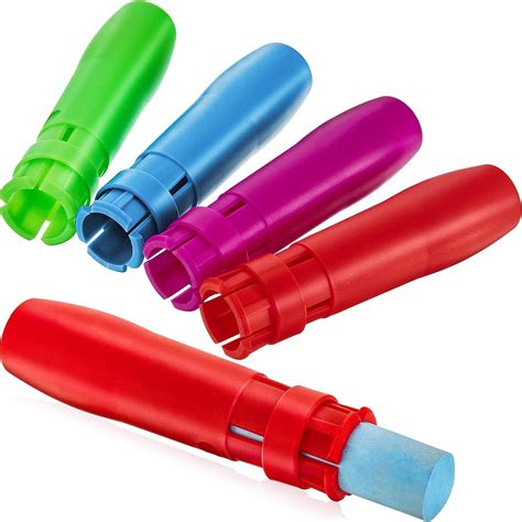 Sidewalk Chalk Holders Railroad Chalk Holder Plastic Adjustable Chalk
