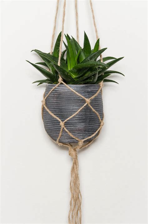 JUUTTI Moderne Makramee Blumenampeln Aus Jute Homify