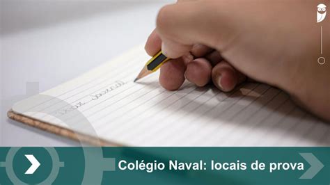 Col Gio Naval Locais De Prova S O Divulgados