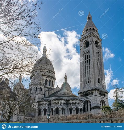 Paris Basilica Sacrecoeur Imagem De Stock Imagem De Arte