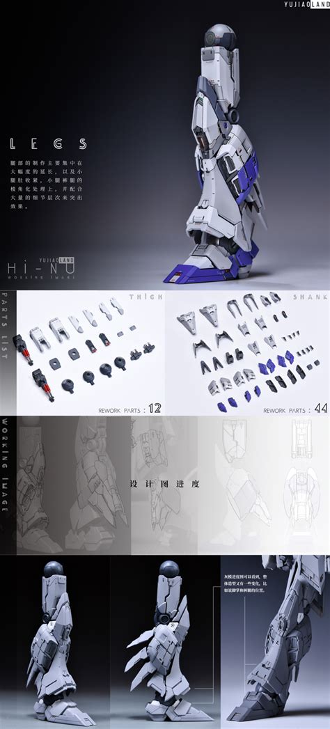 Conversion Kit Resin Yjl Yujiaoland Mg Rx V Hi V Gundam