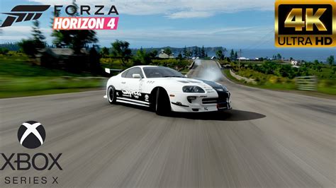 4K Forza Horizon 4 Needle Climb Drift Toyota Supra YouTube