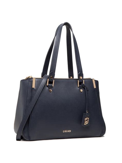 Liu Jo Torebka L Double Zip Satchel Aa E Granatowy Modivo Pl