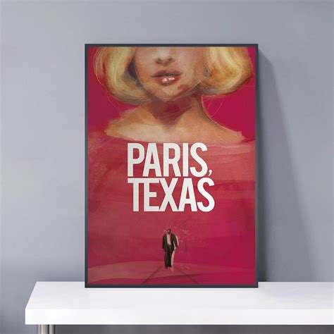 PARIS TEXAS Movie Poster PVC Package Waterproof Canvas Wall Art Gift ...