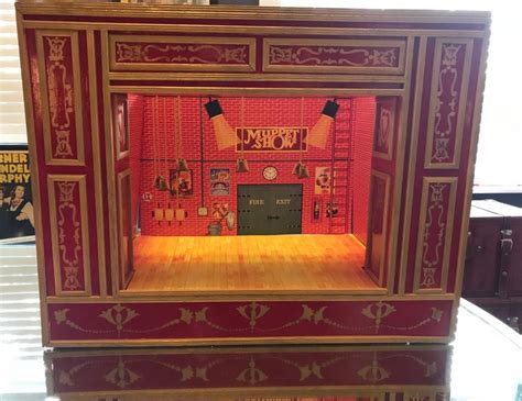 Muppets Palisades Backstage Playset Custom Stage Only Kermit Miss Piggy