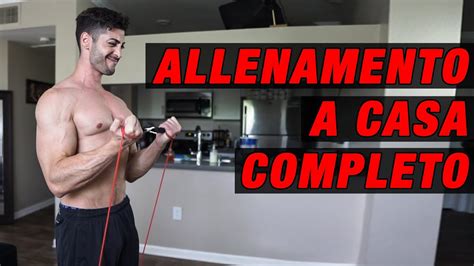 ALLENAMENTO A CASA COMPLETO YouTube