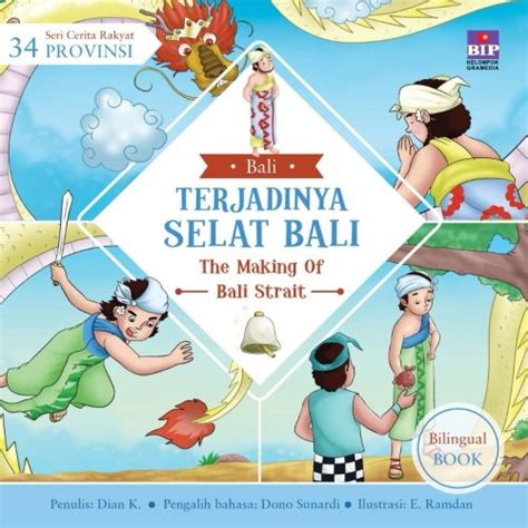 Terjadinya Selat Bali The Making Of Bali Strait Bali Seri Cerita