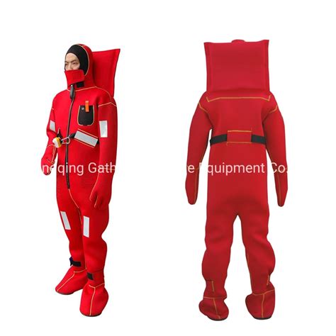 Ec And Ccs Approved Immersion Suits Solas Thermal Insulation Immersion