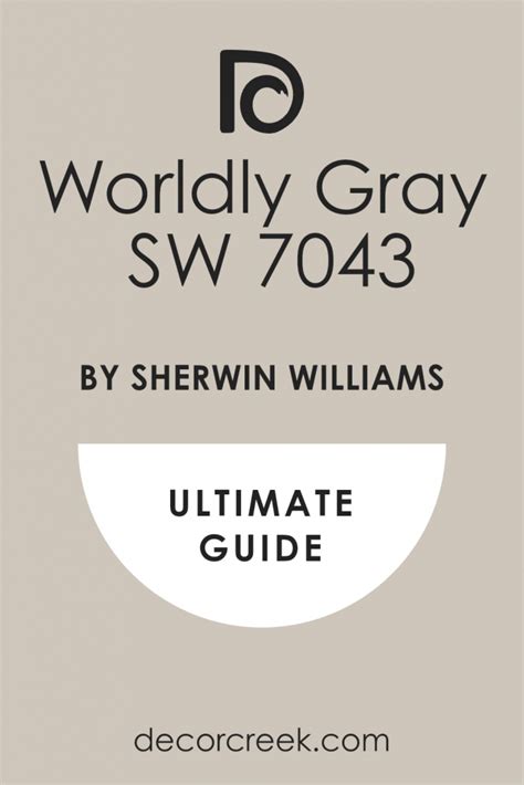 Worldly Gray Sw Paint Color By Sherwin Williams Decorcreek