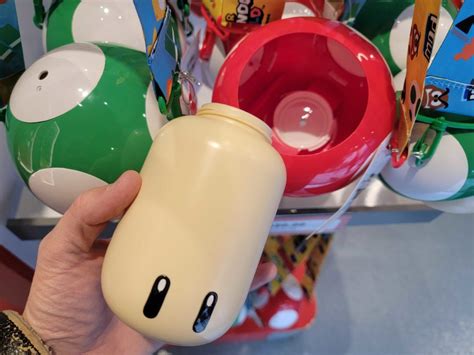 PHOTOS Power Up Mushroom Sippers And Light Up Super Star Popcorn