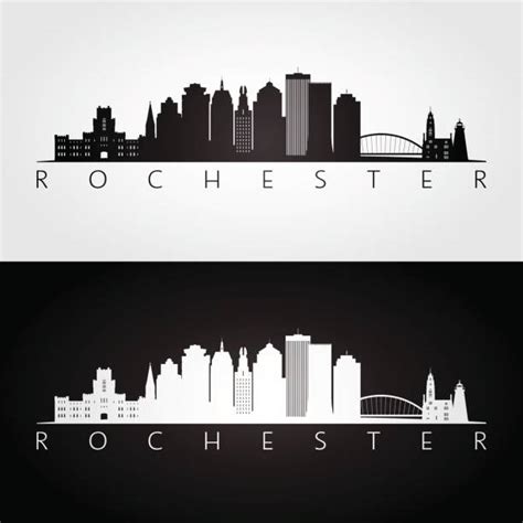 Rochester Ny Skyline Illustrations, Royalty-Free Vector Graphics & Clip ...