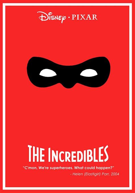 The Incredibles (2004) ~ Minimal Movie Poster by Ben Xue # ...