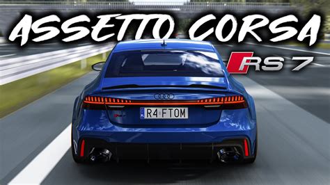 Assetto Corsa Audi Rs7 C8 Sportback 2020 Tuned 800hp And 1000nm Top Speed On Autobahn 🔥