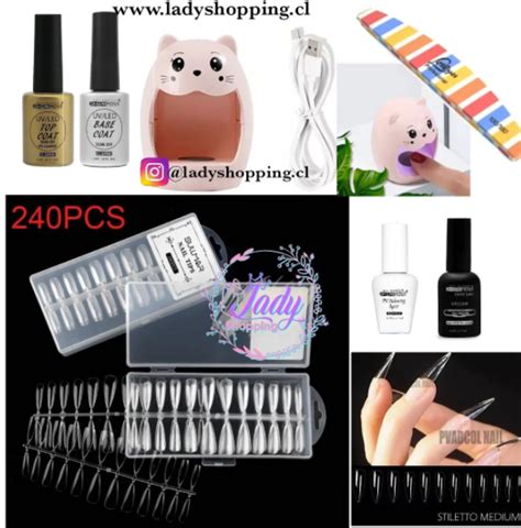 Kit Para U As Soft Gel Gel X Stilleto Lady Shopping Todo En Insumos