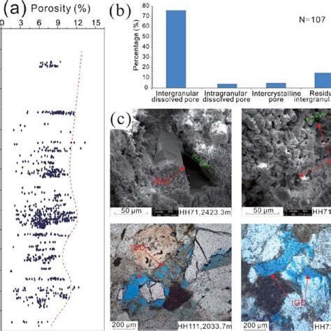 Porosity Characteristics Of The Chang 8 Tight Sandstone Reservoirs A