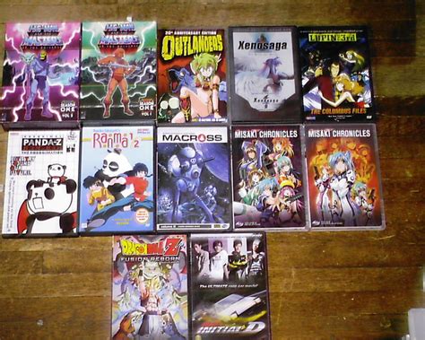 My new anime DVDs 01 by Tenchisaotome on DeviantArt