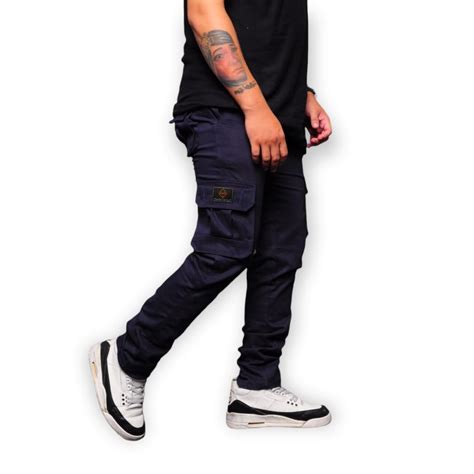 Jual Zweckout Label Celana Cargo Pants Panjang Pria Slim Fit Kargo