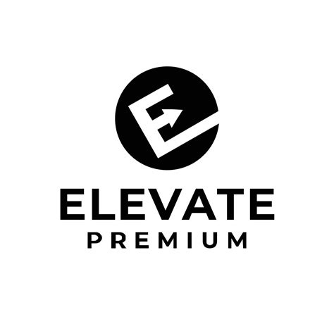 Elevate Letter Logo Icon Design 26110421 Vector Art At Vecteezy