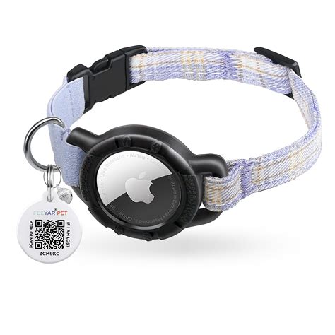 Snapklik AirTag Cat Collar Integrated GPS Cat Collar