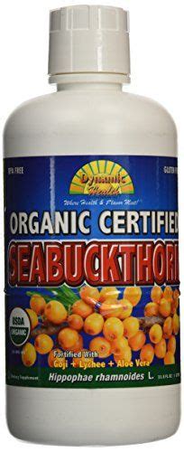 Dynamic Health Organic Certified Juice Blend Sea Buckthorn 33 8 Fluid