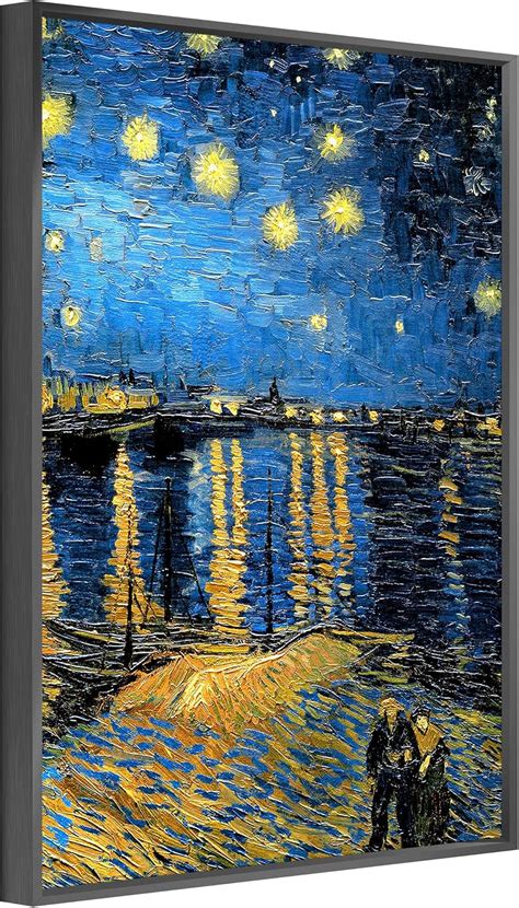 Aaberic Canvas Wall Art Famous Oil Paintings Water Lilies Claude Monet