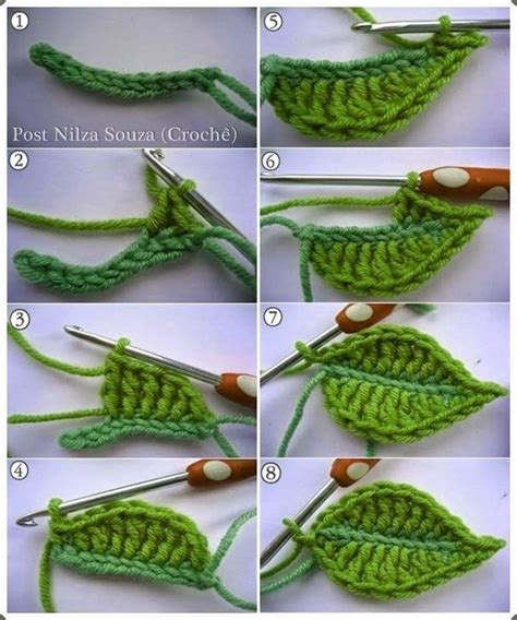 Crochet Leaves Crochet Kingdom Free Crochet Patterns