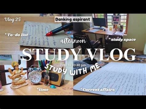 Banking Aspirant Study Vlog Vlog 25 YouTube