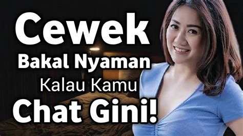 Cara Chat Cewek Yang Bikin Nyaman Tips Pdkt Lewat Chat Youtube