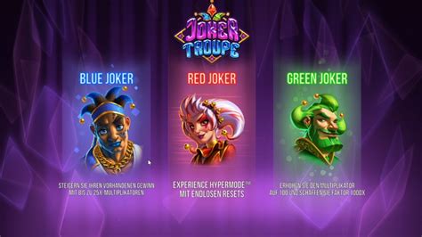 Joker Troupe Slot Testbericht Review RTP Von Push Gaming