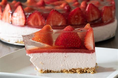 Homemade Strawberry Cheesecake Recipe From Hidamari Cooking R