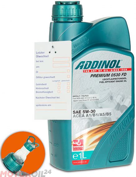 Addinol Premium 0530 Fd 5W-30 | Купить моторное масло Аддинол в ...