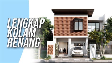 Desain Rumah X Dengan Kolam Renang Perumperindo Co Id