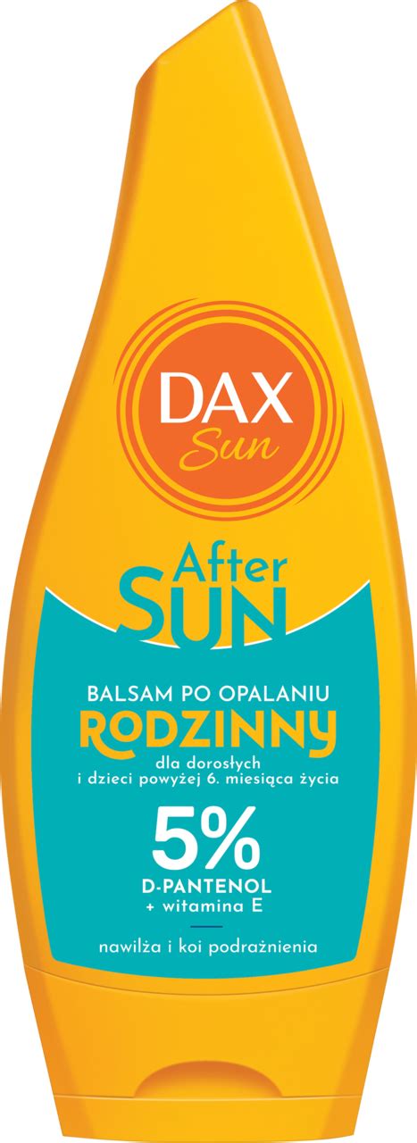 DAX SUN Balsam Po Opalaniu Rodzinny 5 D Pantenol 175 Ml Drogeria