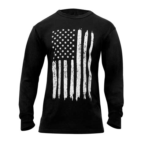 Rothco Us Flag Long Sleeve T Shirt