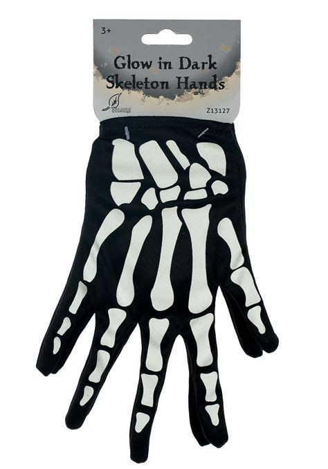 Glow in the Dark Skeleton Children Gloves