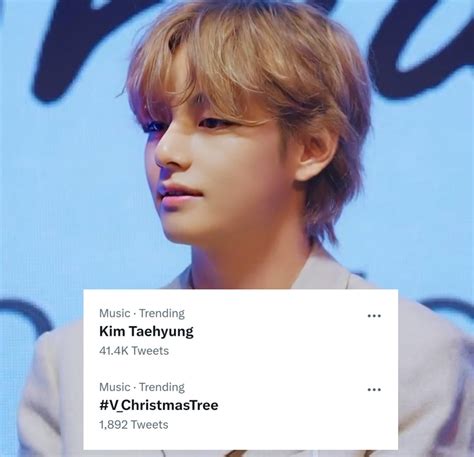 BTS V HOTRENDS On Twitter RT REPEAT Kim Taehyung V ChristmasTree