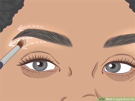 How To Apply Brow Gel With Pictures Wikihow